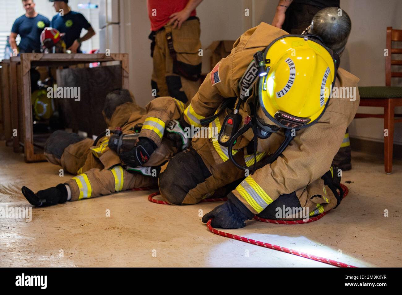 220519NML1371049 KEKAHA, Hawai`i (May 19, 2022) — Firefighters with